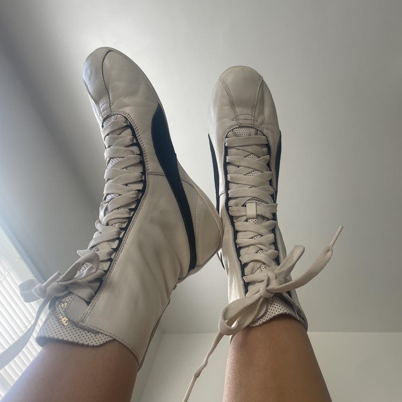Puma boxing sneaker boots Very iconic y2k piece! Depop