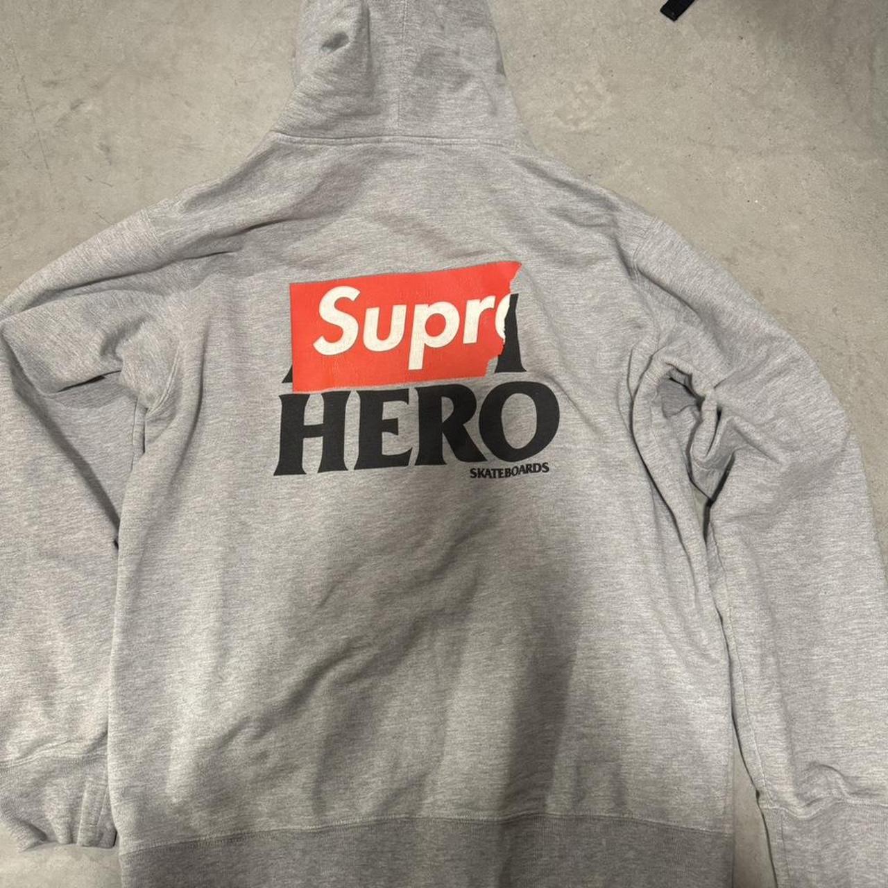 Supreme Anti Hero Zip Up SS14 size XL. One small | Depop