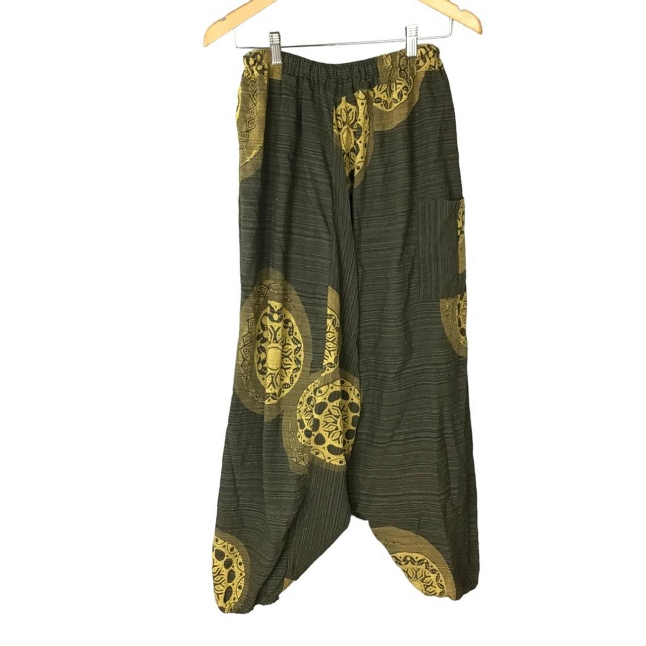 Cotton Harem pants hammer pants Fits size small... Depop