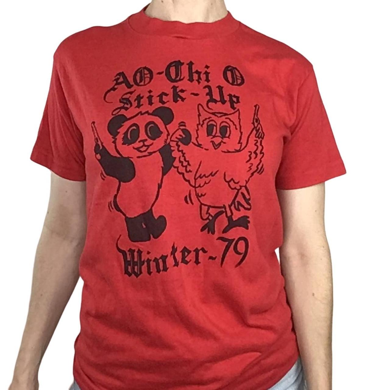 Vintage Fraternity mixer tee 1979 Alpha Phi... Depop