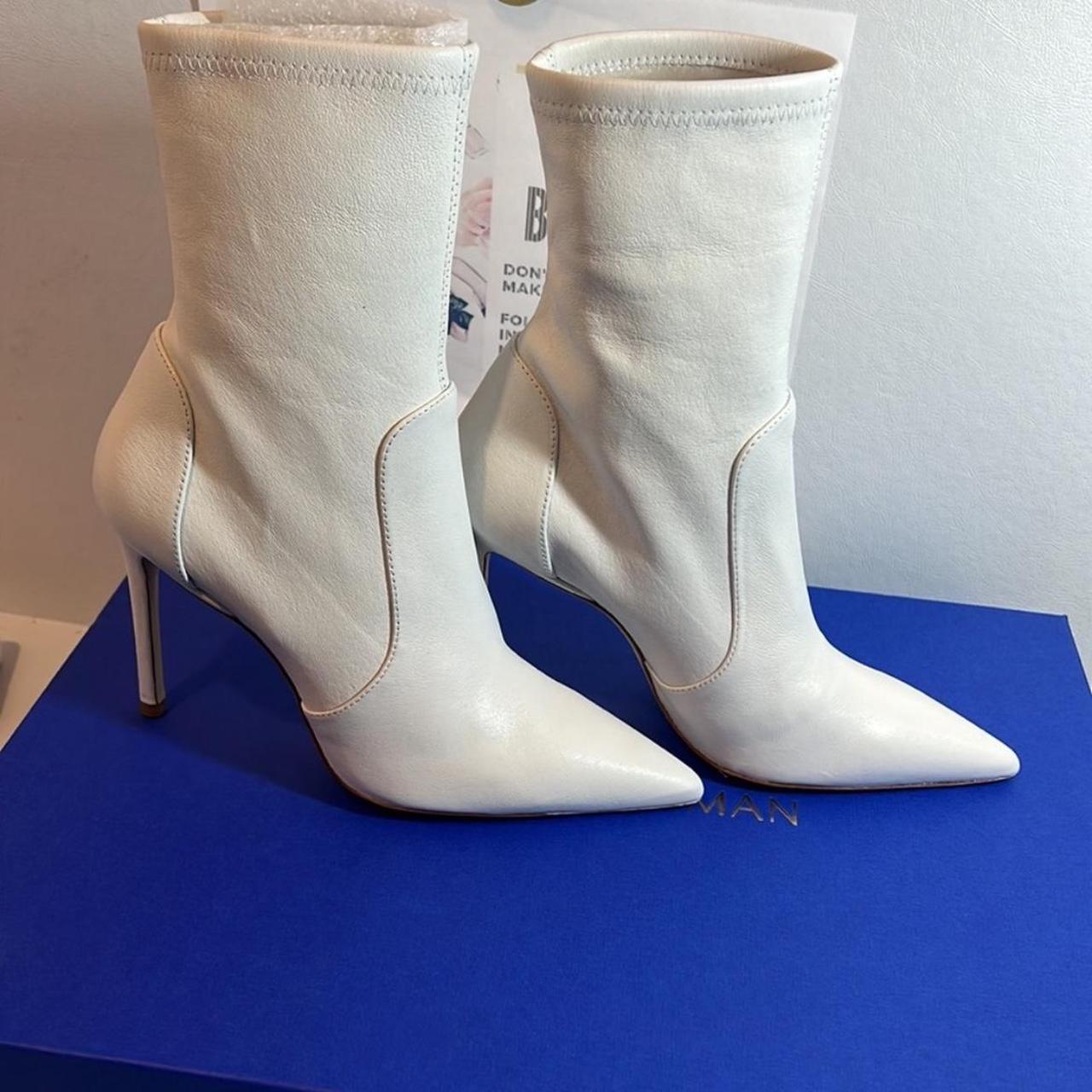 Stuart Weitzman Women's Over the knee Boots - Whi… - image 2