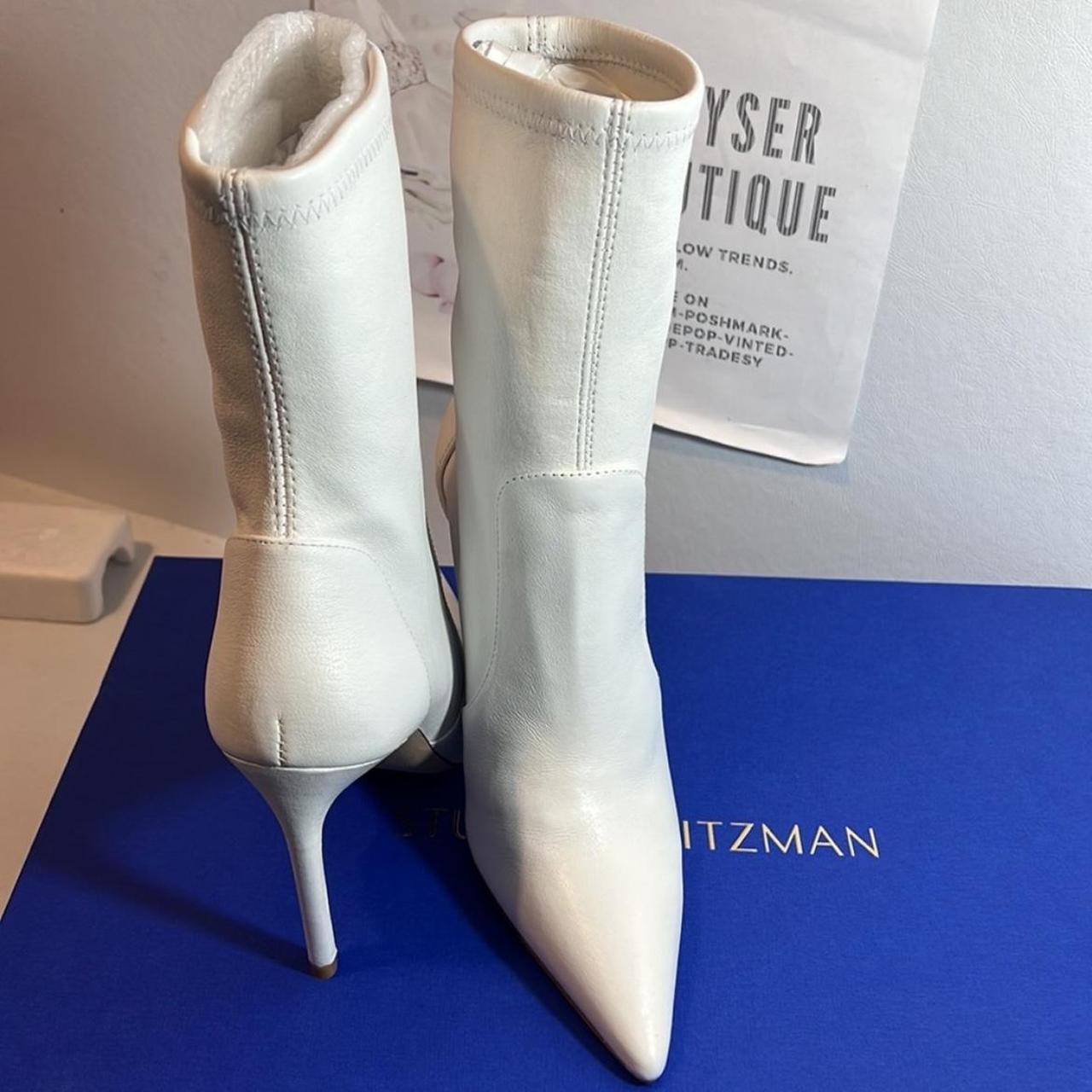 Stuart Weitzman Women's Over the knee Boots - Whi… - image 4