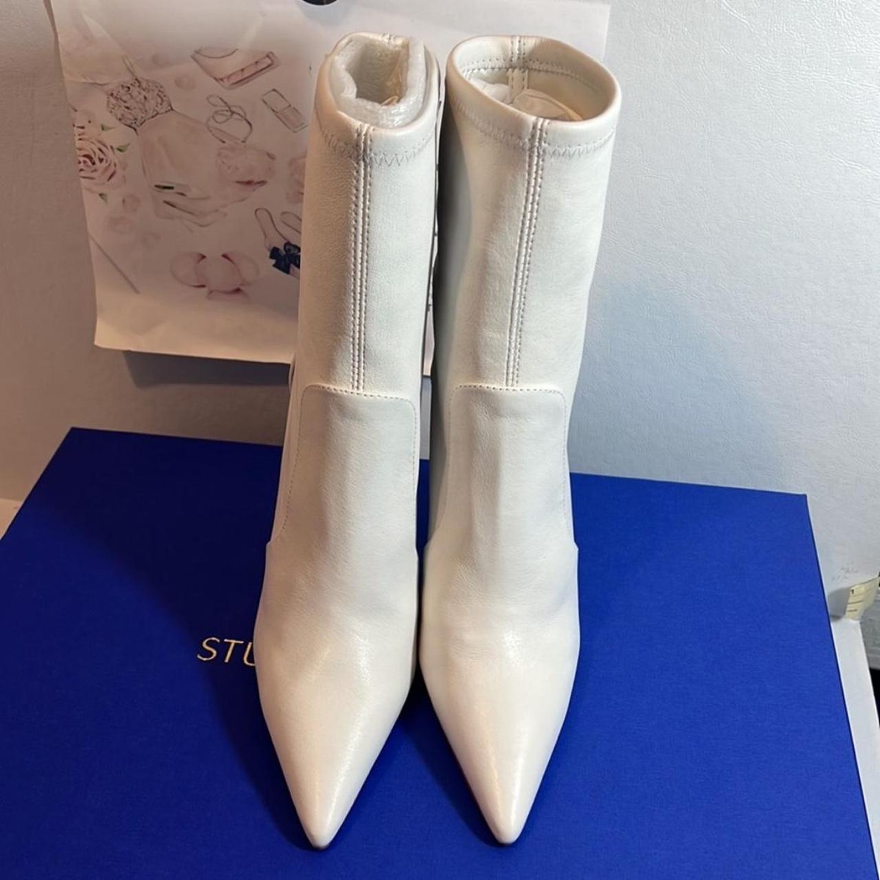 Stuart Weitzman Women's Over the knee Boots - Whi… - image 3