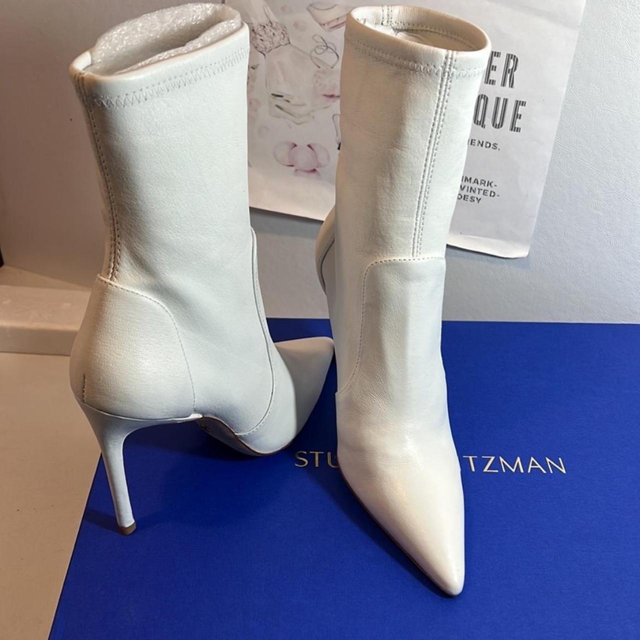 Stuart Weitzman Women's Over the knee Boots - Whi… - image 5