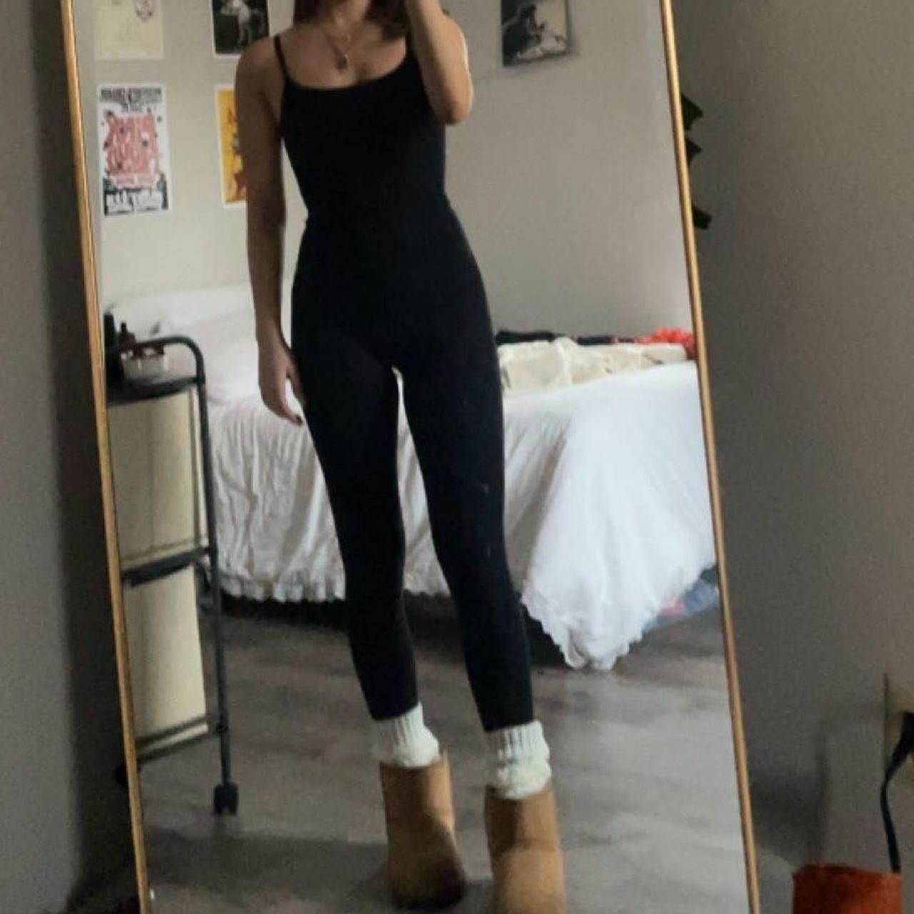 Aritzia Women's Black Jumpsuit Depop