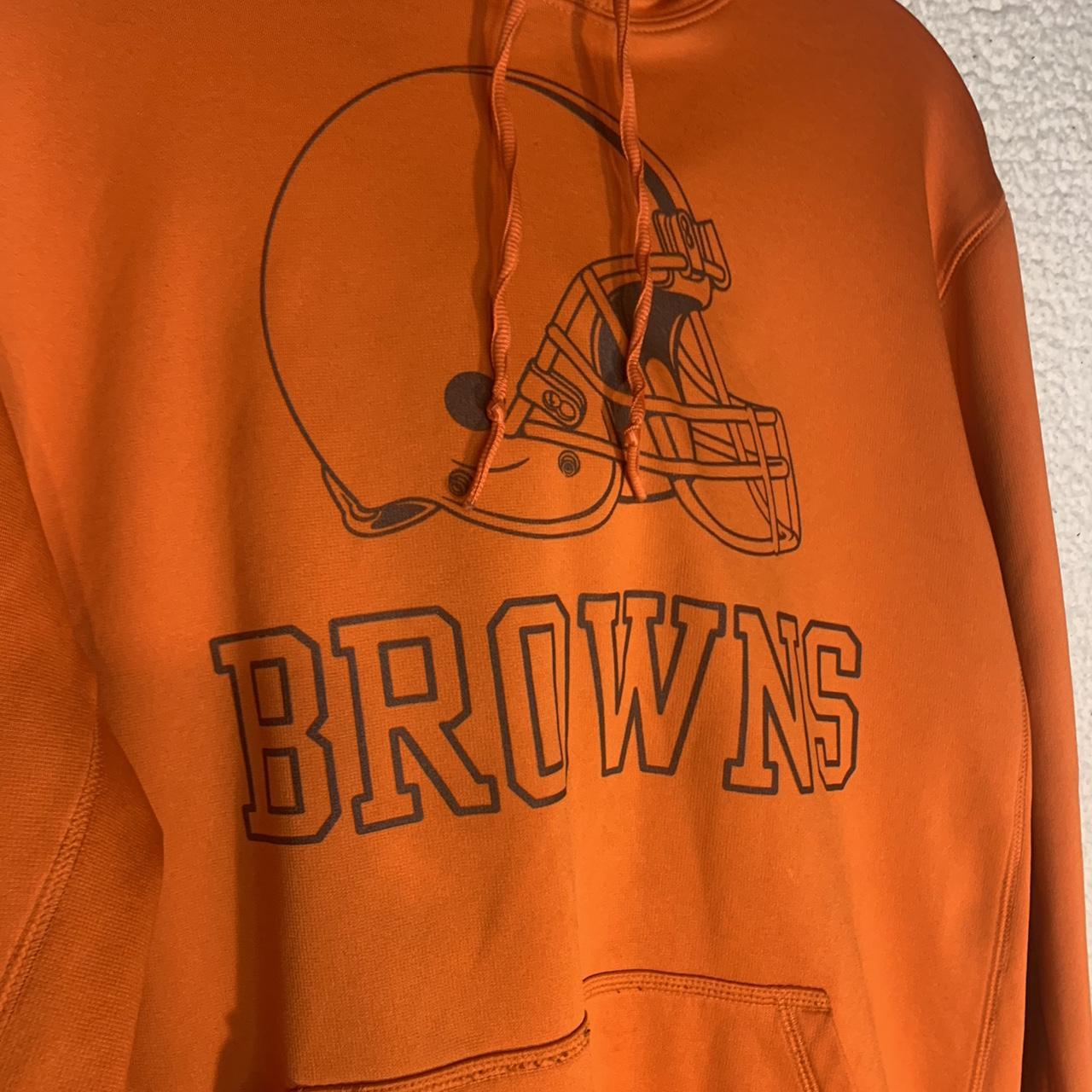 Nike Cleveland Browns Hoodie Used Like new Size M - Depop