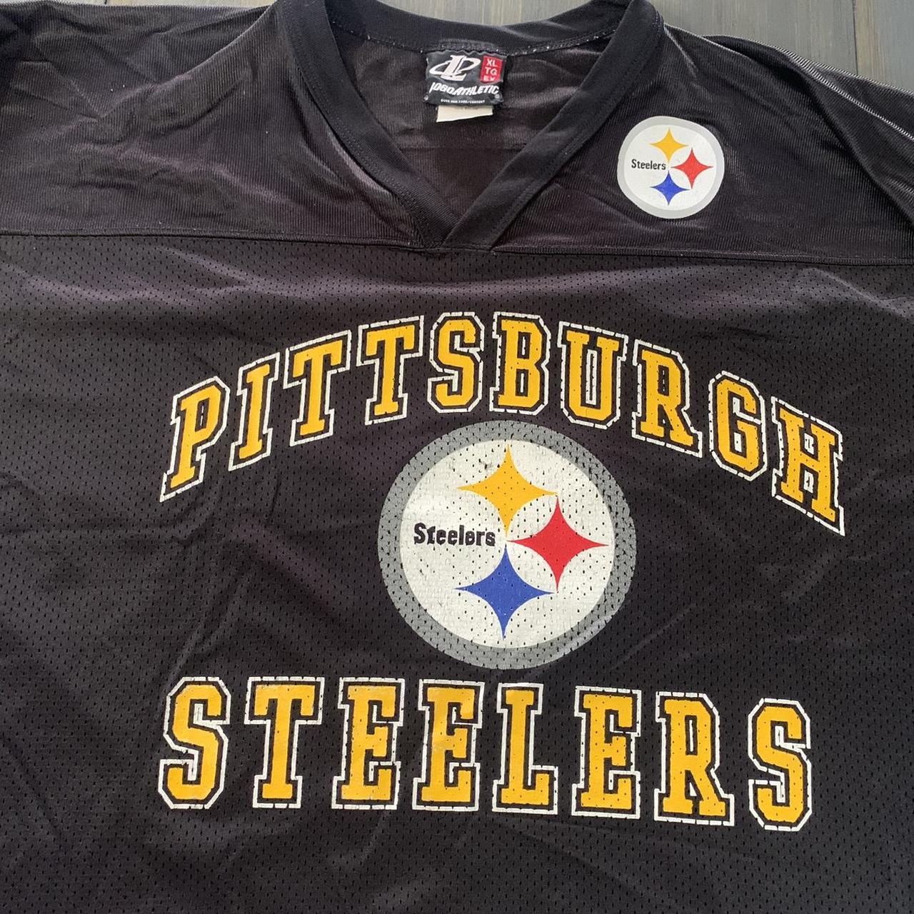 90s Pittsburg Steelers sweatshirt Size-XL #steelers - Depop