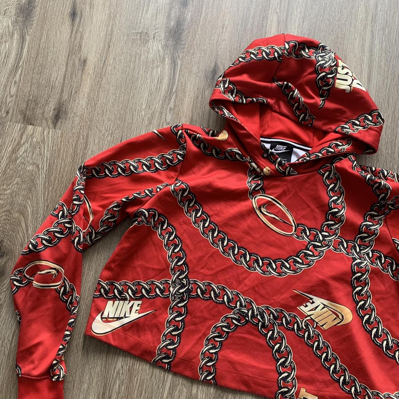 Gold chain hoodie sale