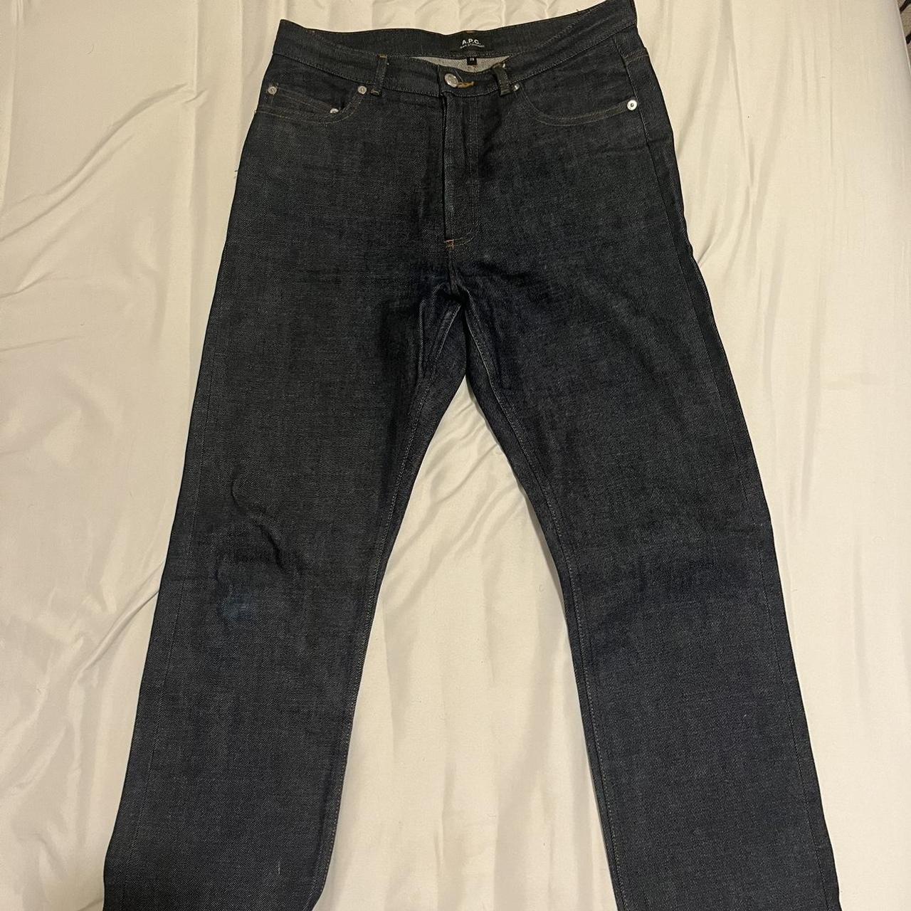 APC Jean Standard - Raw Denim - 31/30 - Straight ... - Depop