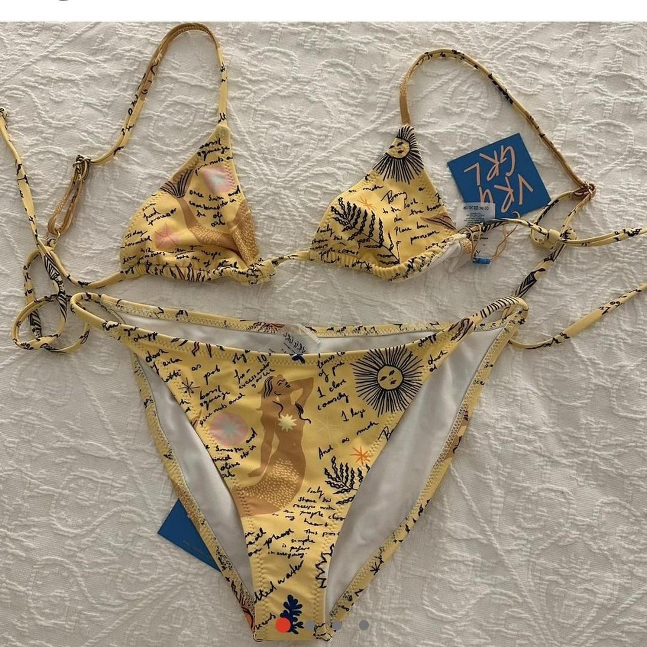 Vrg grl Verge girl bikini set size S Brand new with... - Depop