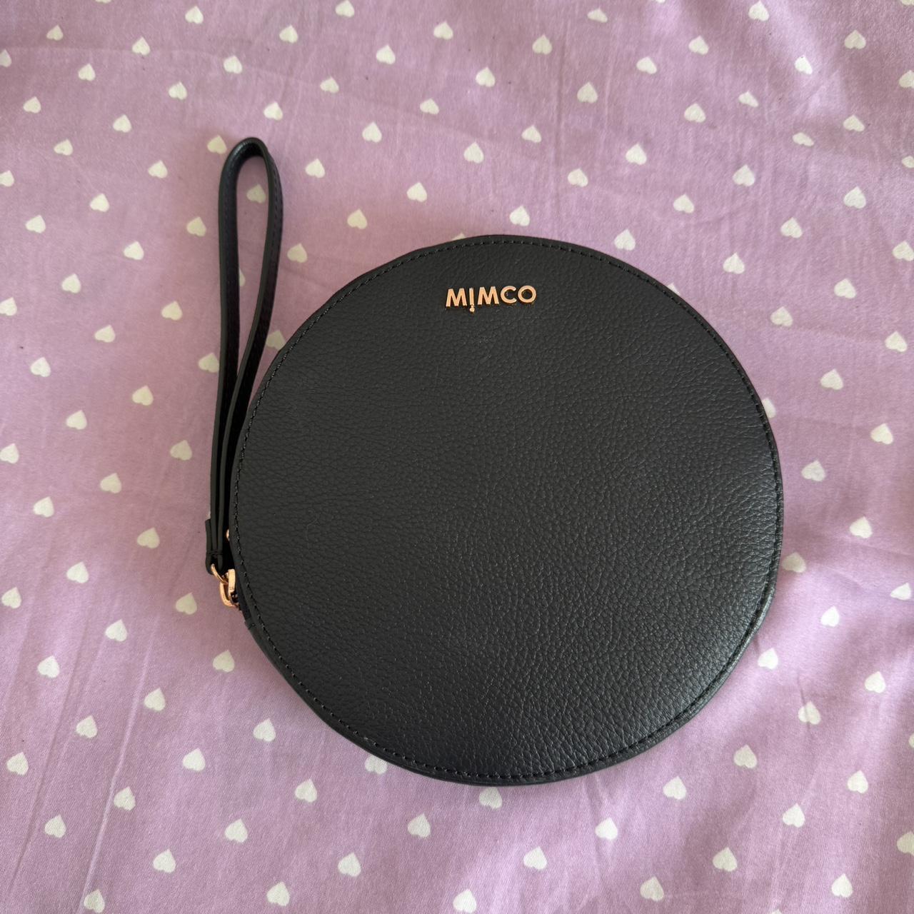 Mimco wallet Brand new with tag Rose gold zip Cross... Depop