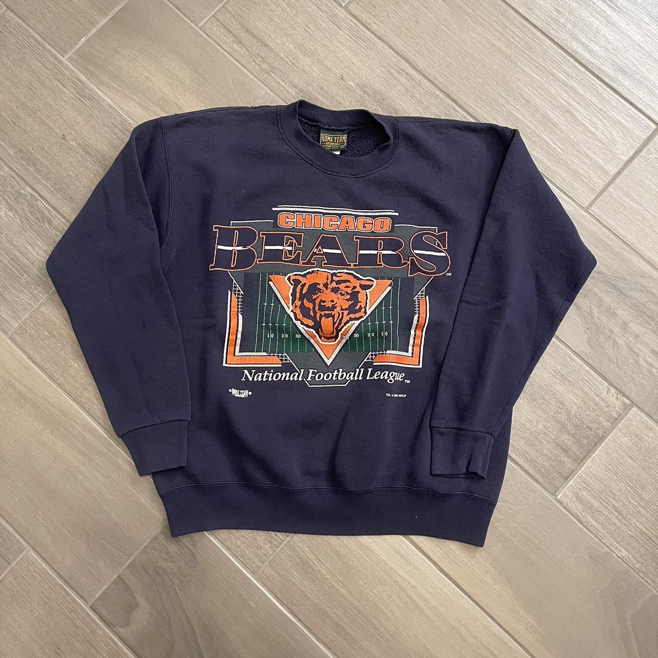 90s Chicago Bears vintage NFL Crewneck sweatshirt.  - Depop