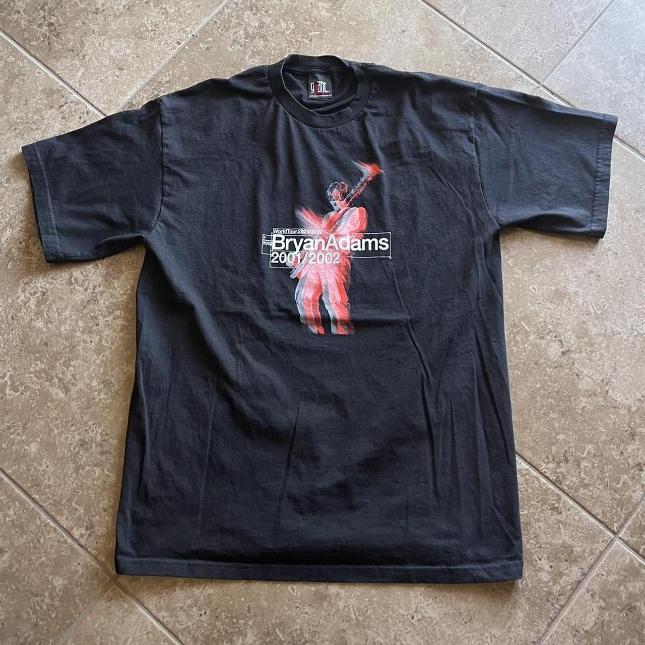 Vintage y2k 00s Bryan Adams World Tour T-shirt, 2002...