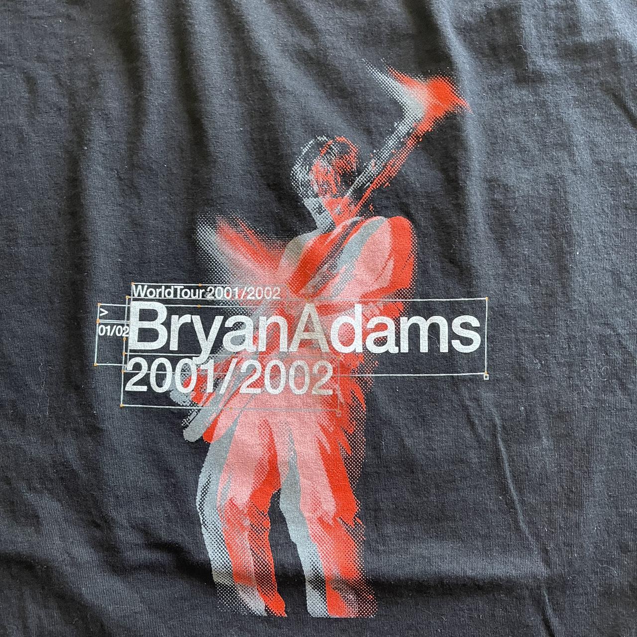 Vintage y2k 00s Bryan Adams World Tour T-shirt, 2002...