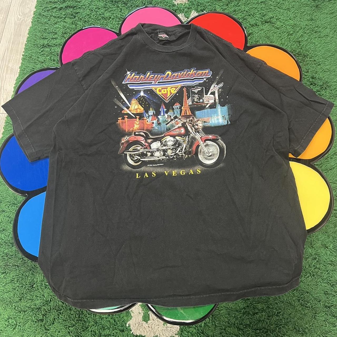 80s HARLEY DAVIDSON 90s Tシャツ ブラック SIZE L 80's 90's