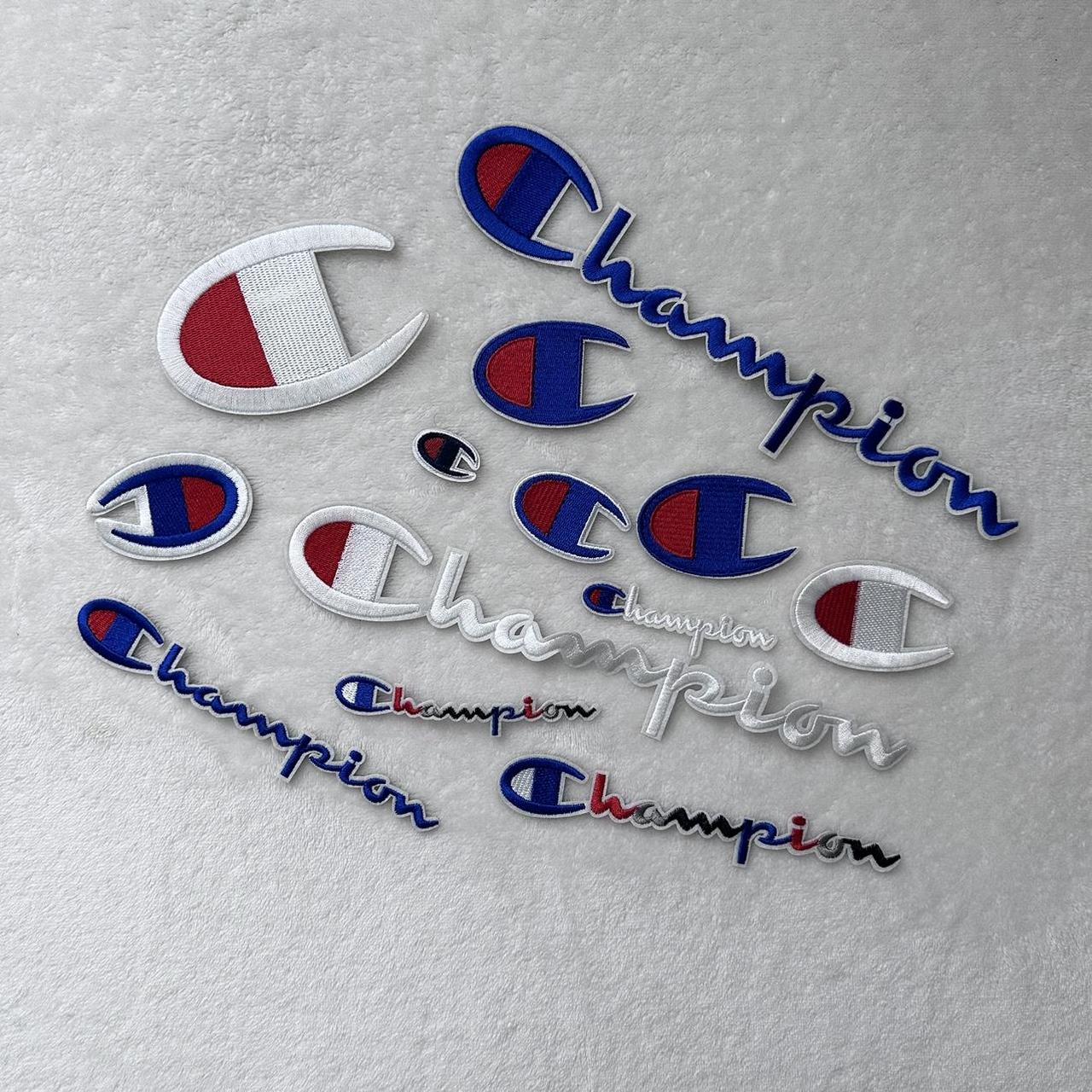 Bundle of 13 champion patches These patches are for... - Depop