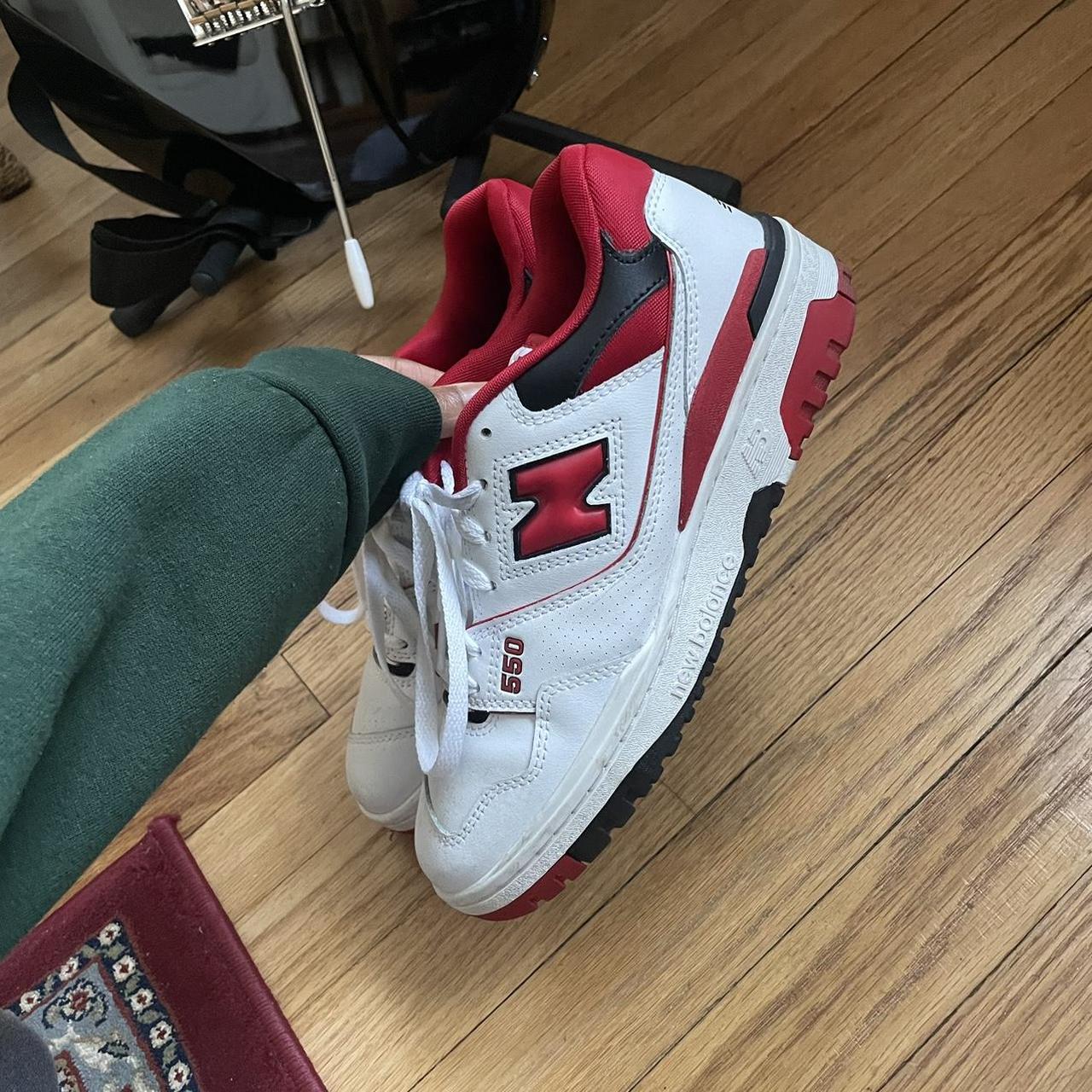 new balance 550s red