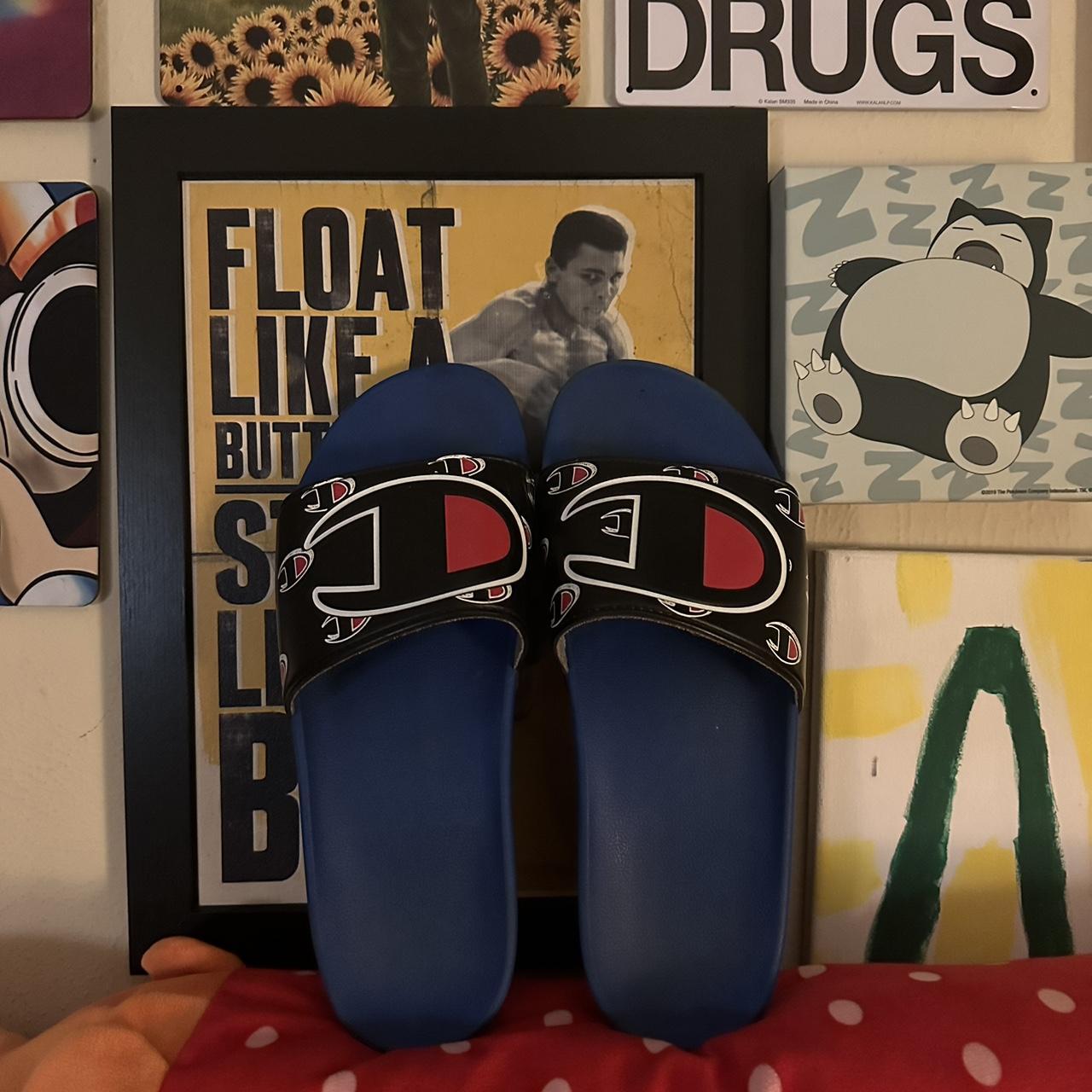 Champion discount slides blue