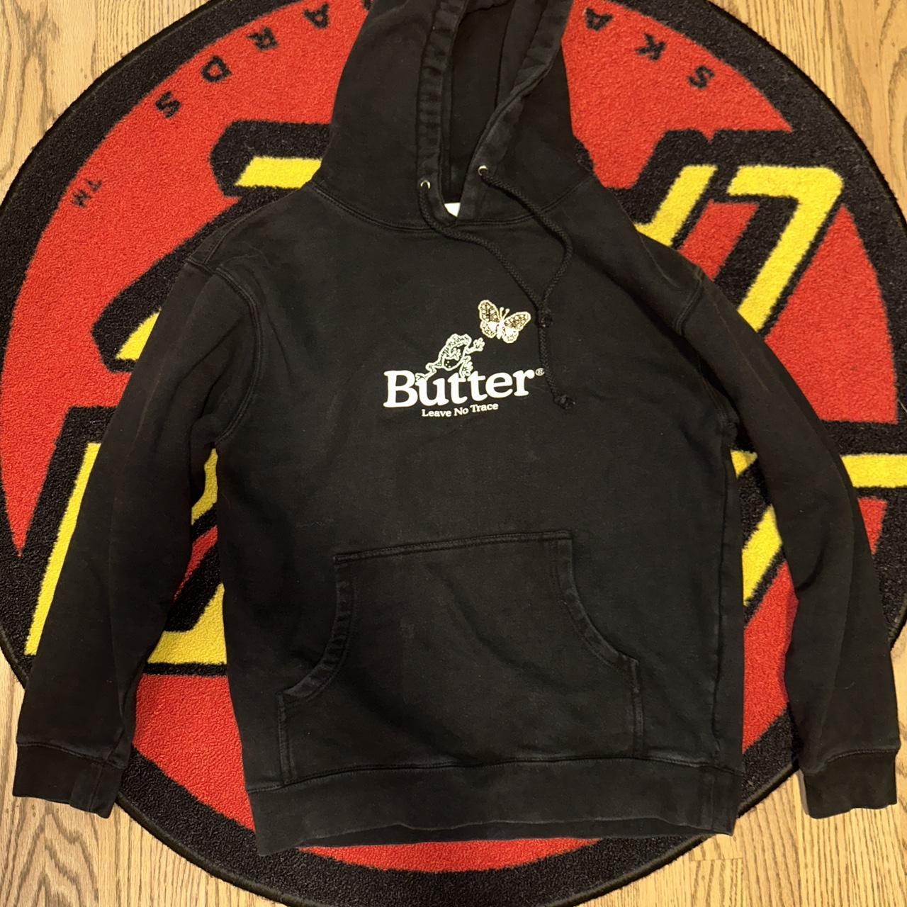 Butter “Leave No Trace” Hoodie Size M but fits a... Depop