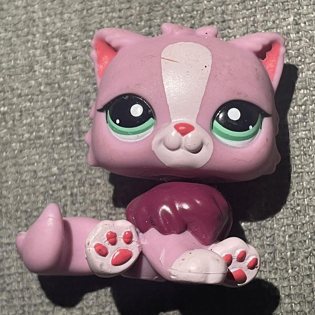 Pink Lps Cats Lps Playful Kitties Littlest Pet Shop Pink Cat Deals