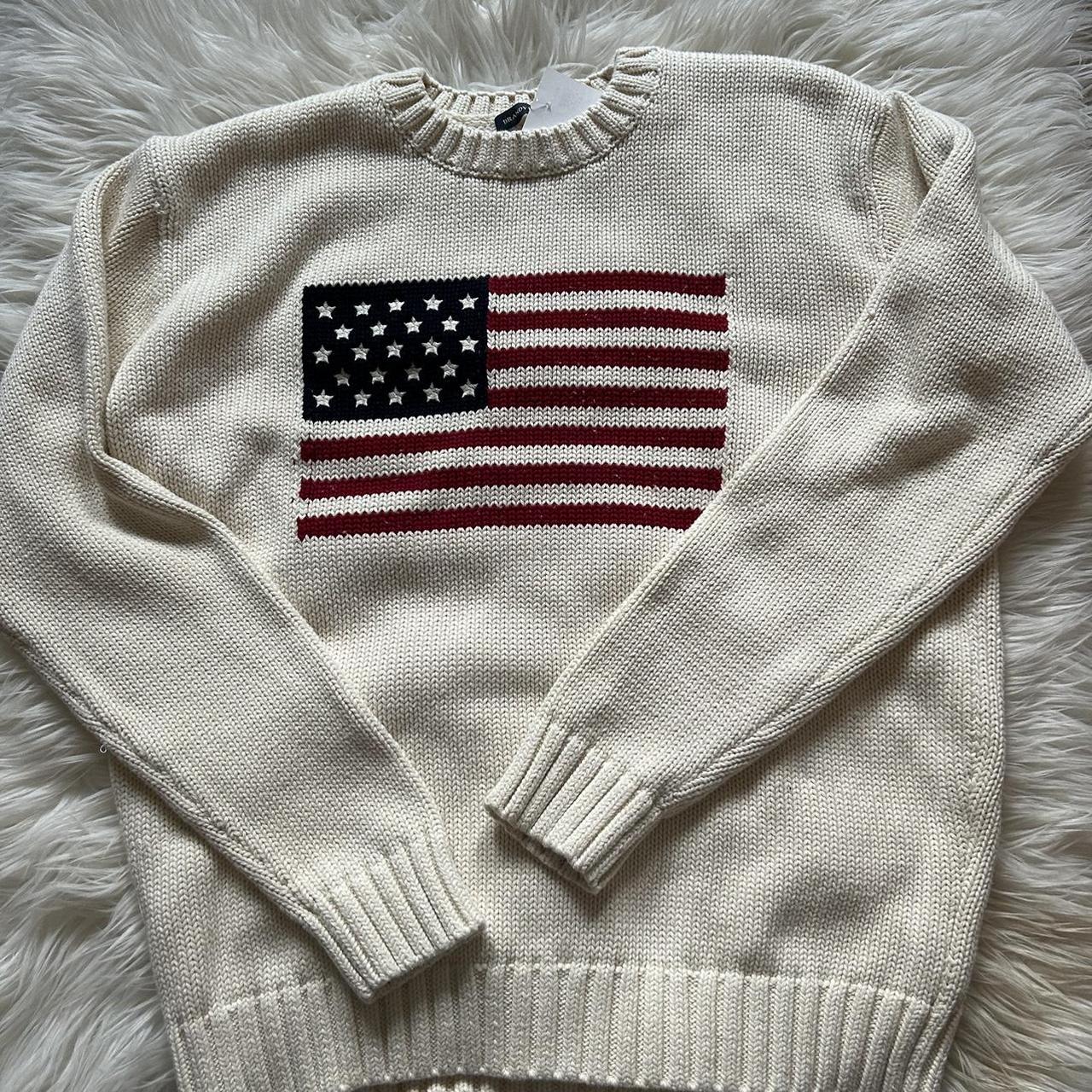 Brandy Melville Usa-Nico American Flag Sweater