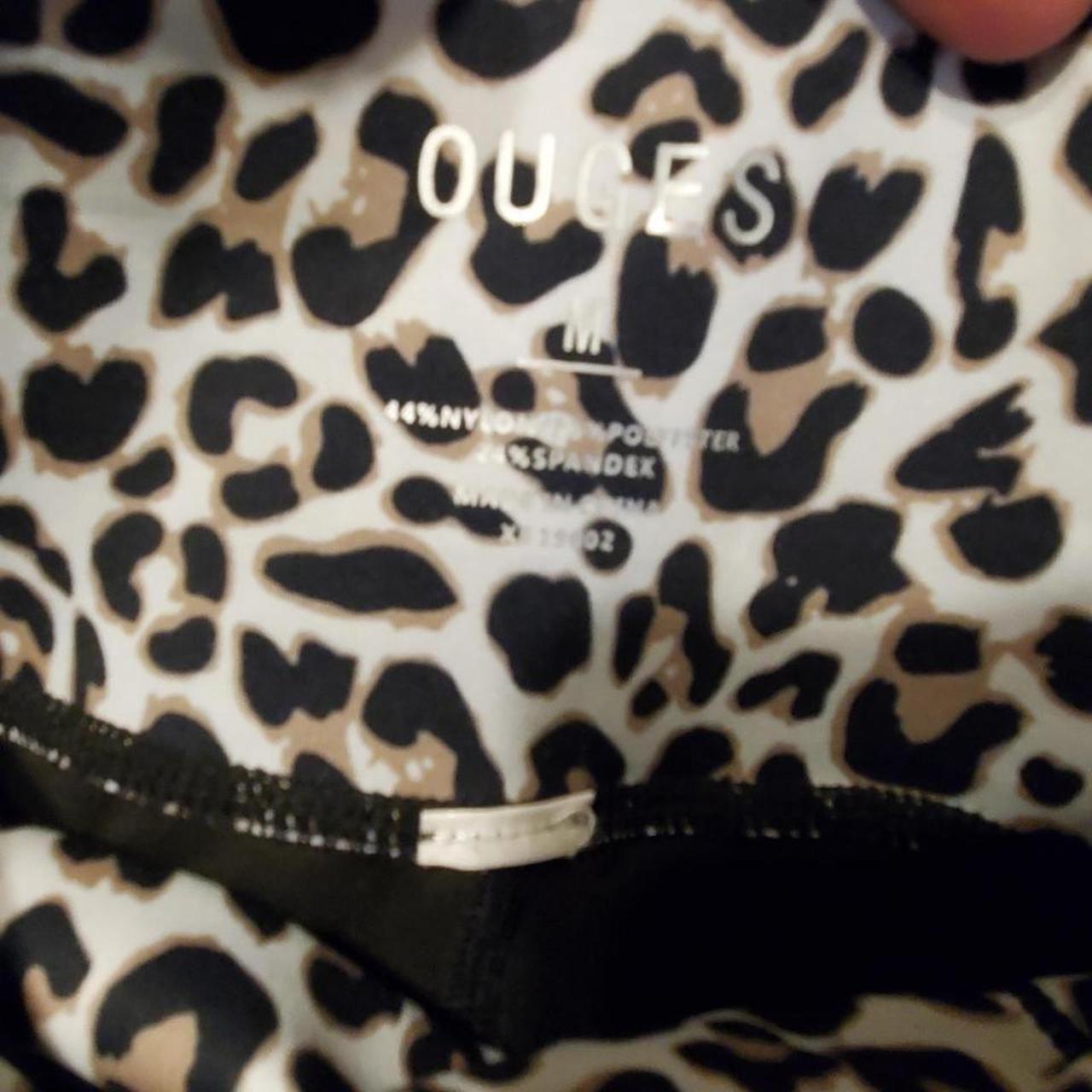 Women's Leggings - Black/White - M – OUGES High W… - image 4