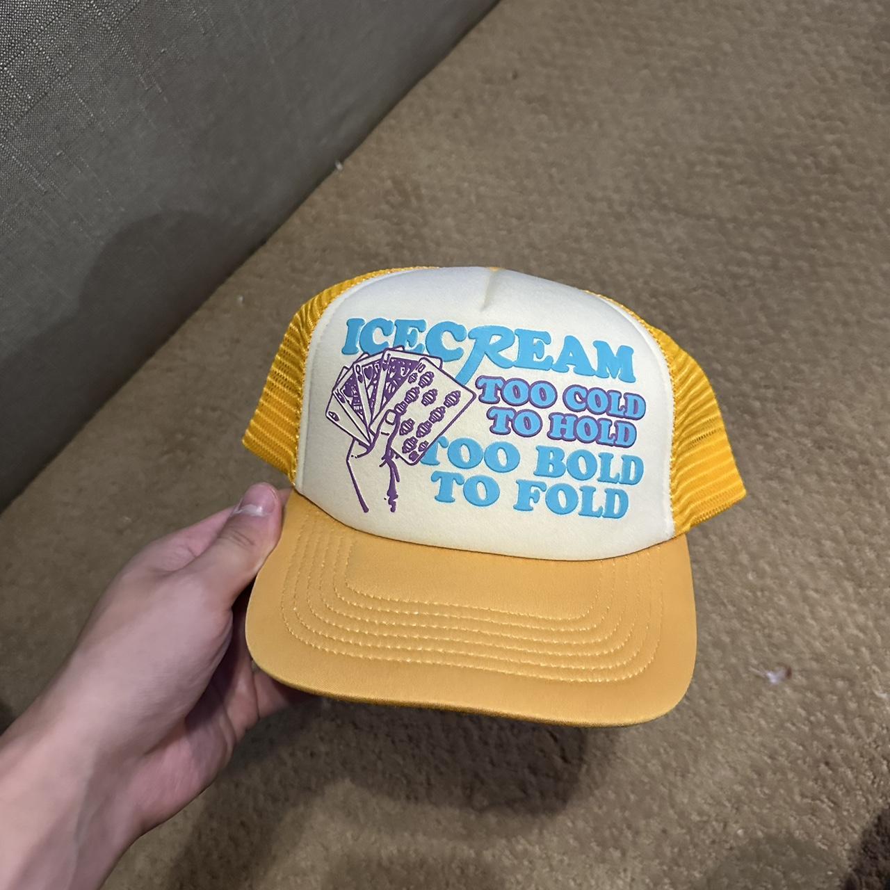 Ice Cream Trucker hat OSFA - Depop