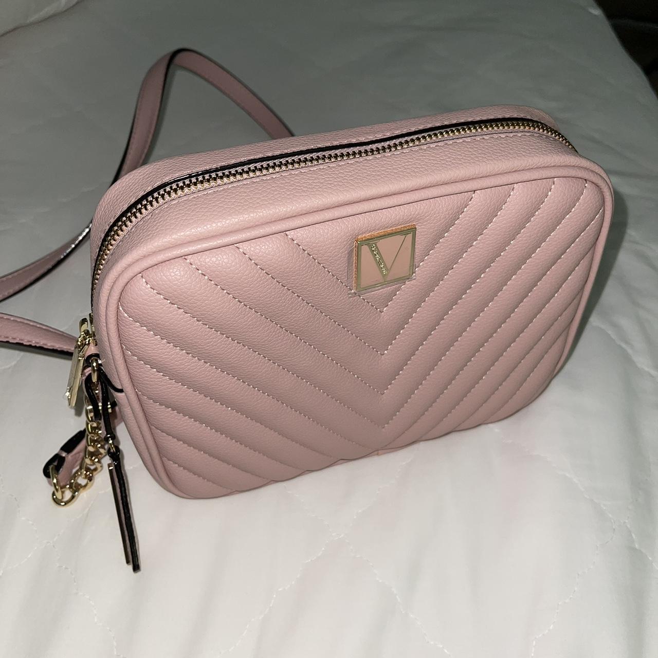Victoria’s Secret pink crossbody bag with matching... Depop