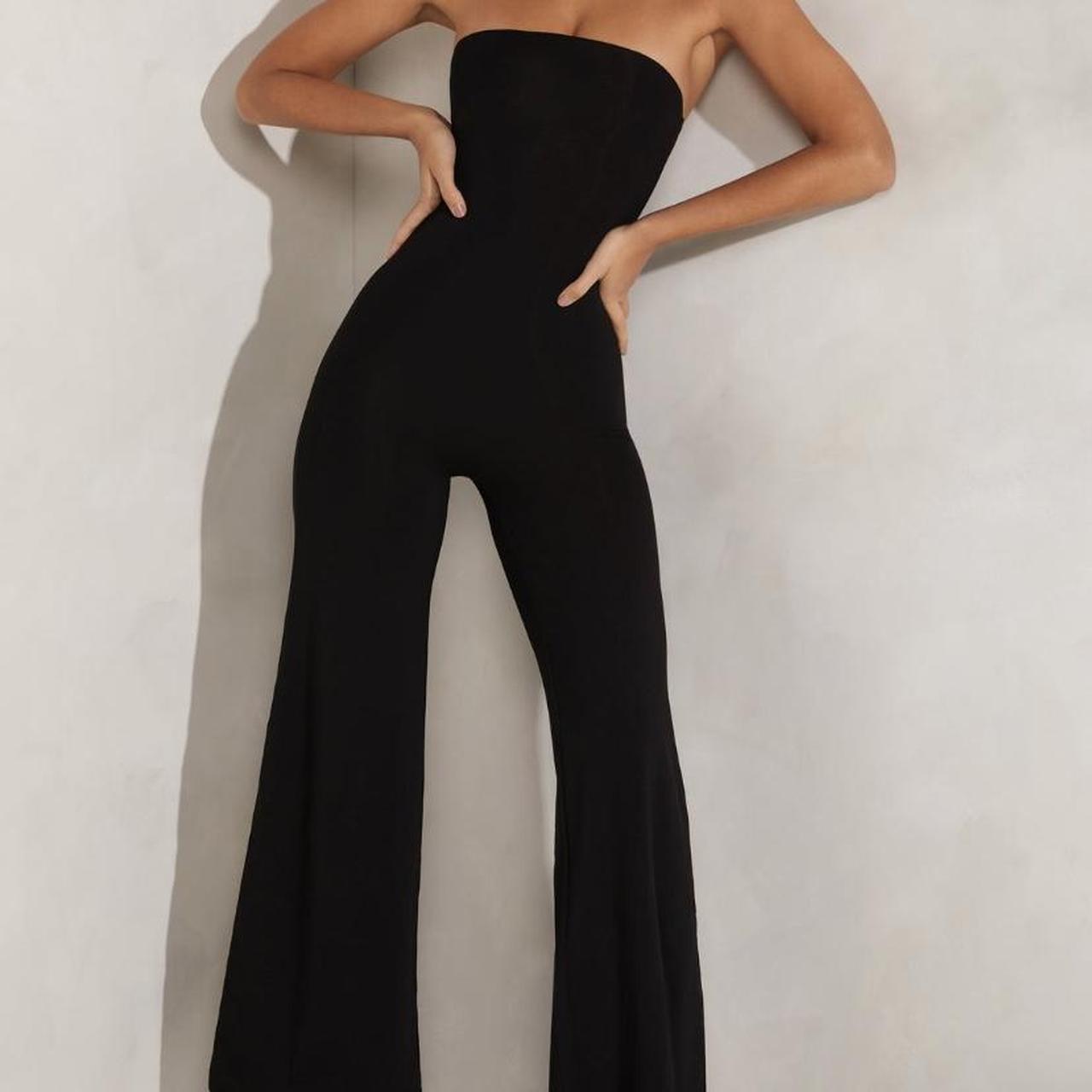 Bandeau oh polly black jumpsuit Depop
