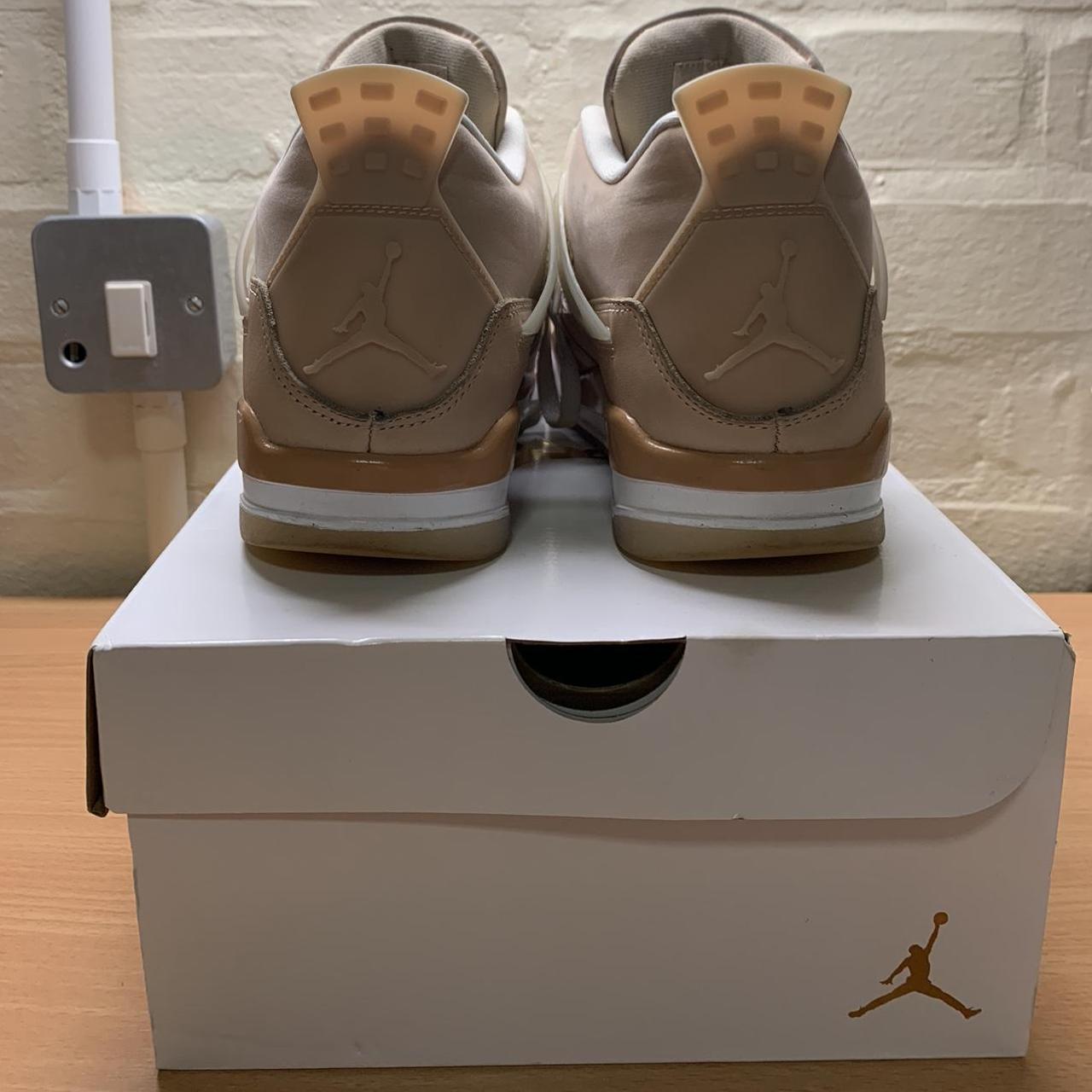 Jordan Women's Tan Trainers | Depop