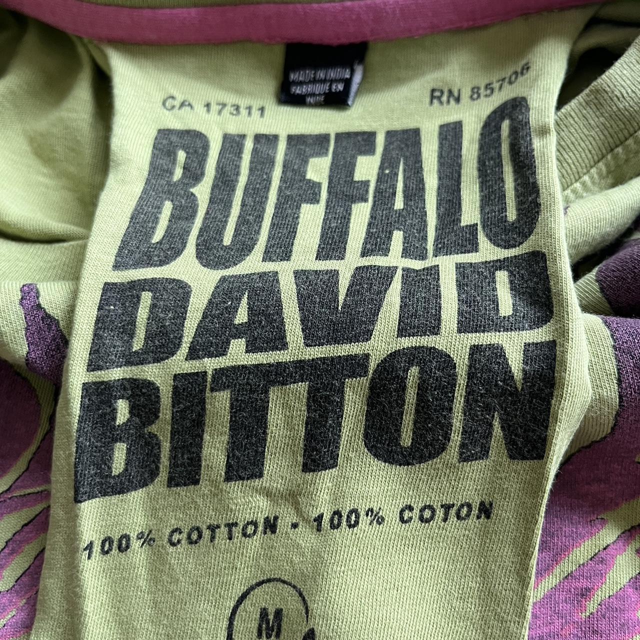 Vintage Buffalo David bitton long sleeved shirt 100%... - Depop