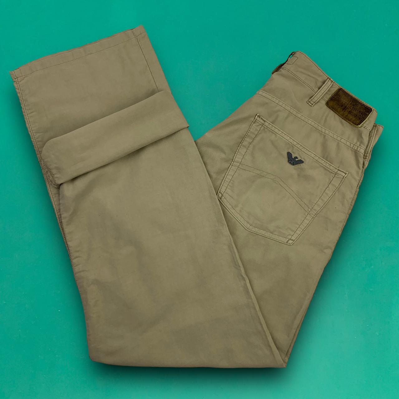 Armani Jeans Vintage Italian Designer Chino... Depop