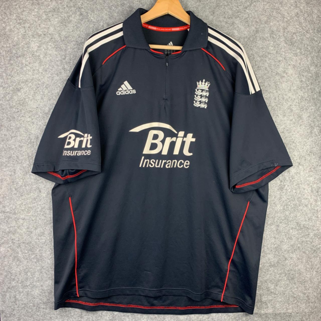 Adidas England 2010 Cricket Shirt Climacool Polo Top. Depop