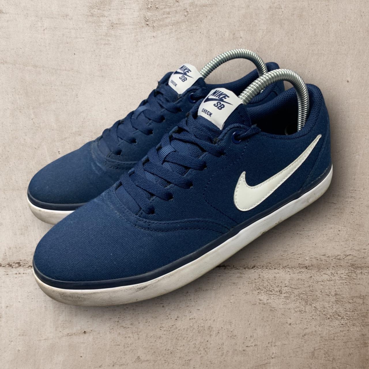 ★NIKE SB CHECK SOLAR CNVS 紺/白 25.0cm ナイキ エスビー チェック ソーラー キャンバス ネイビー 843896-400 ☆NIKE SB CHECK SOLAR CNVS 紺⁄白 25.0cm ナイキ エスビー チェック