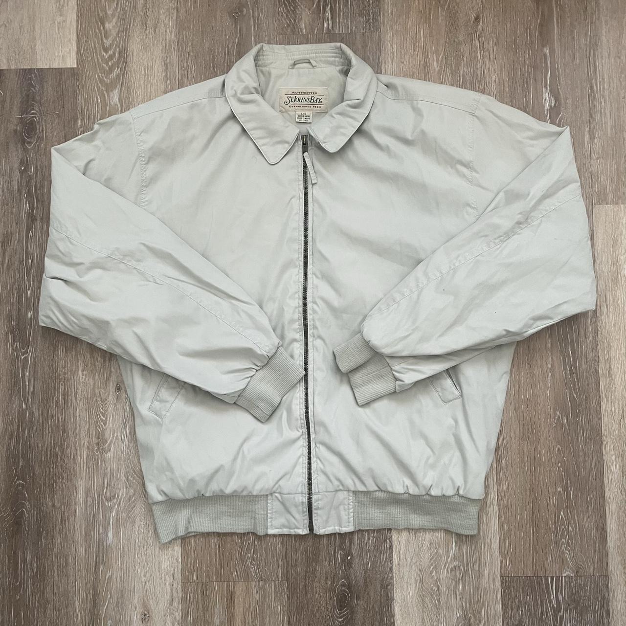 St. John's Bay Men's Grey Jacket | Depop