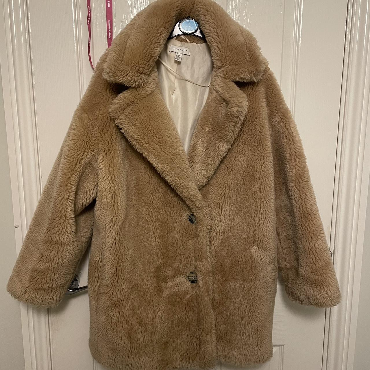 Teddy bear coat - super cosy and comfy. Size small... - Depop