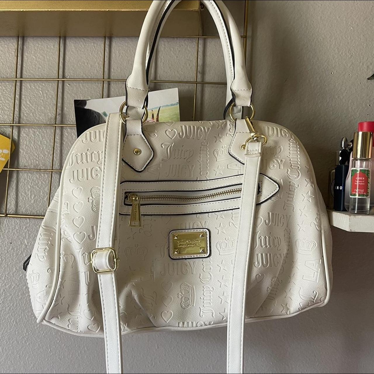 White Juicy Couture purse used very lightly