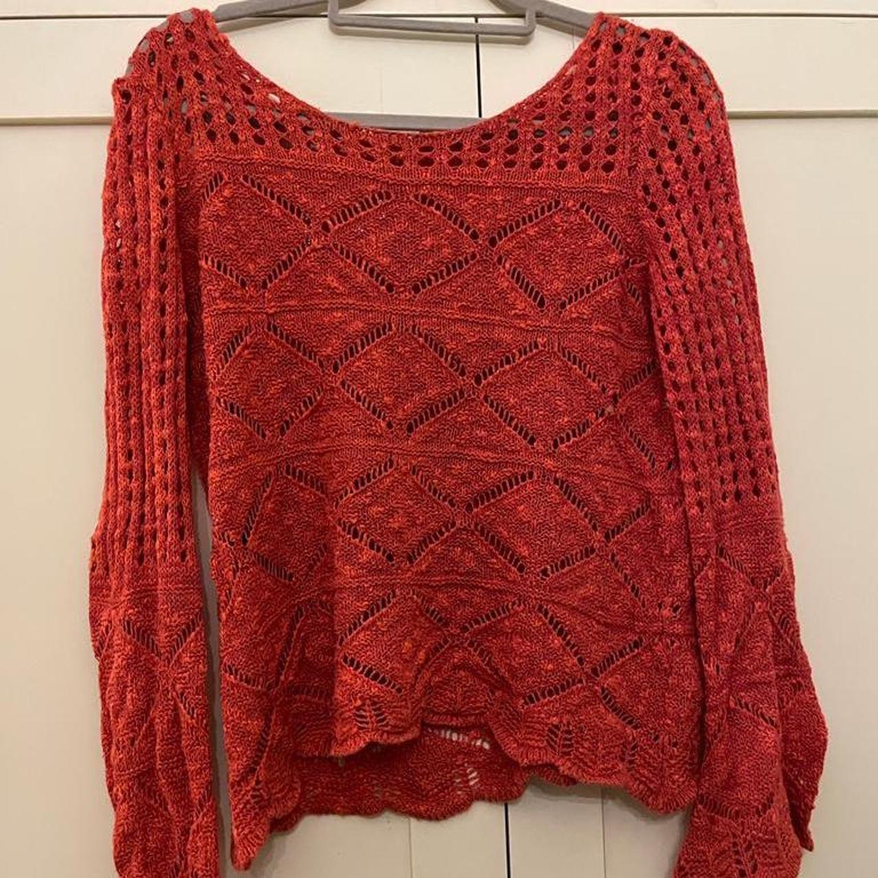 Gorgeous crochet jumper #crochet Depop