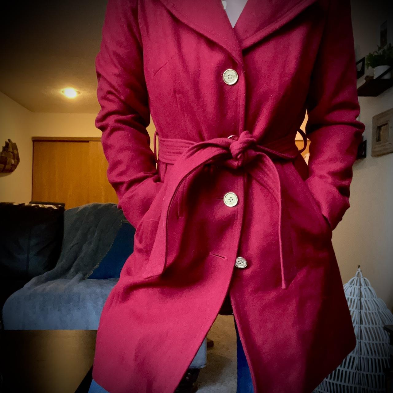 Michael kors sale red peacoat