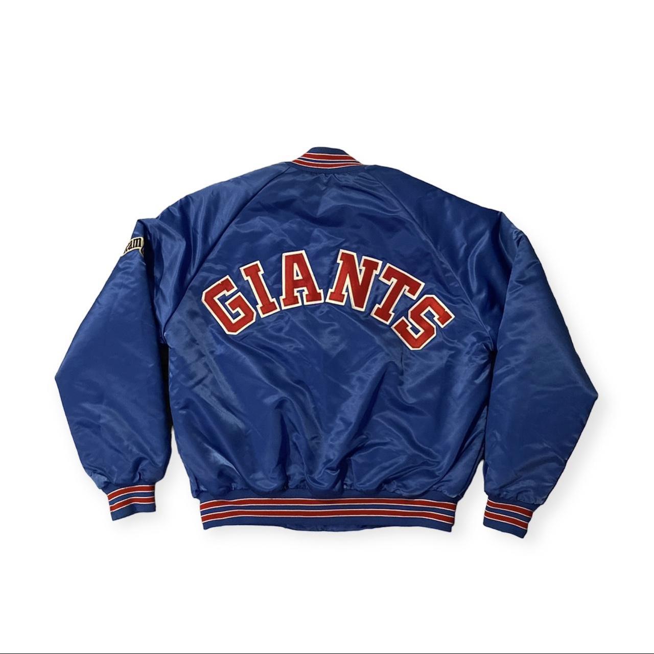 Vintage San Francisco Giants Satin Chalk Line jacket - Depop