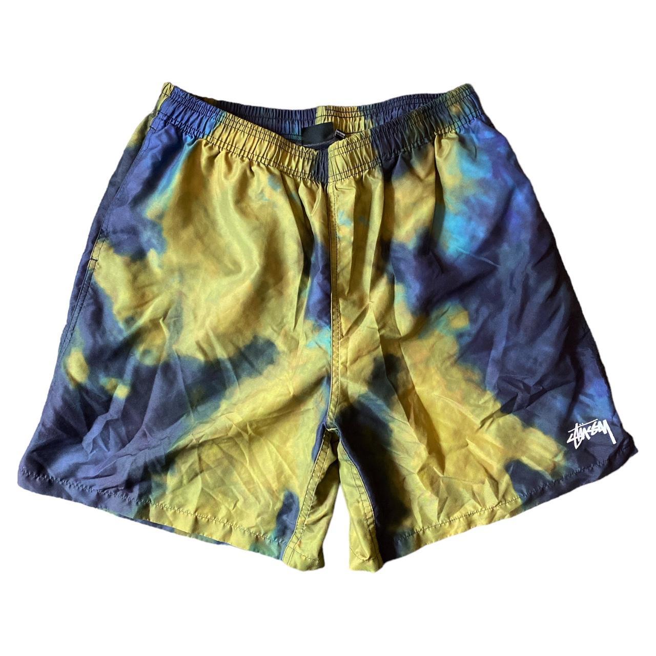 STUSSY Water Short Mens Large Dark Dye In Navy In... - Depop