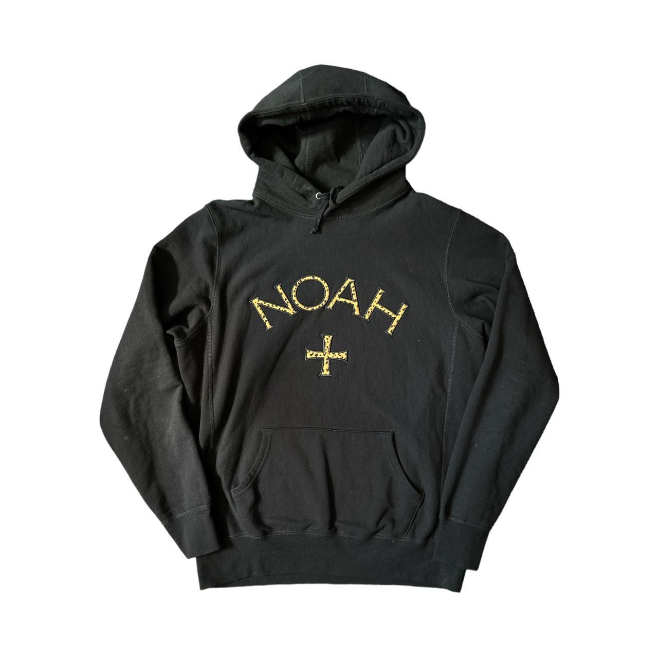 Noah cheetah core logo hoodie sale