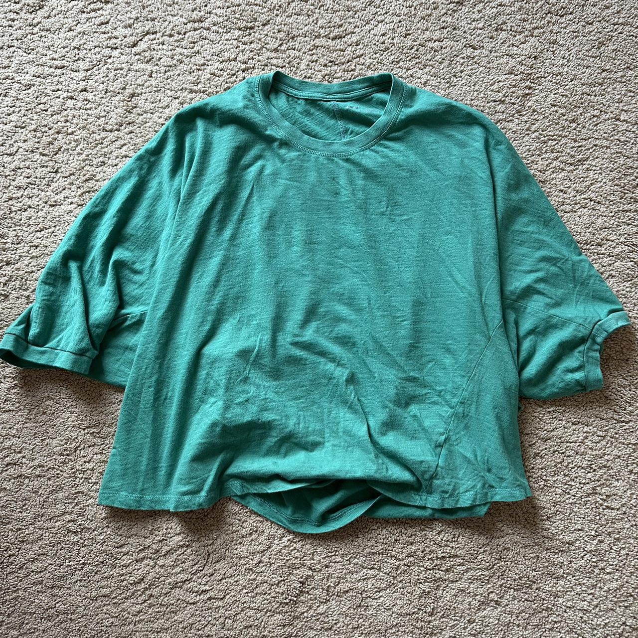 aerie slouchy oversized tee could fit s-m never worn :) - Depop