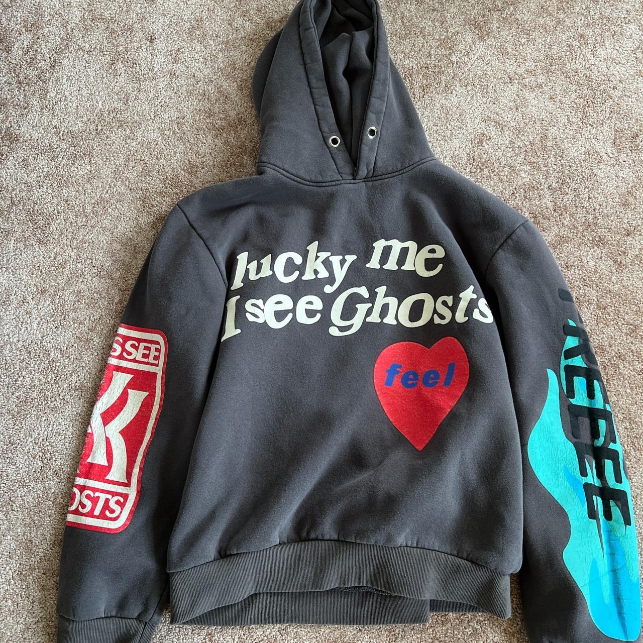 Kids see ghosts hoodie, Size xxl but fits like a...