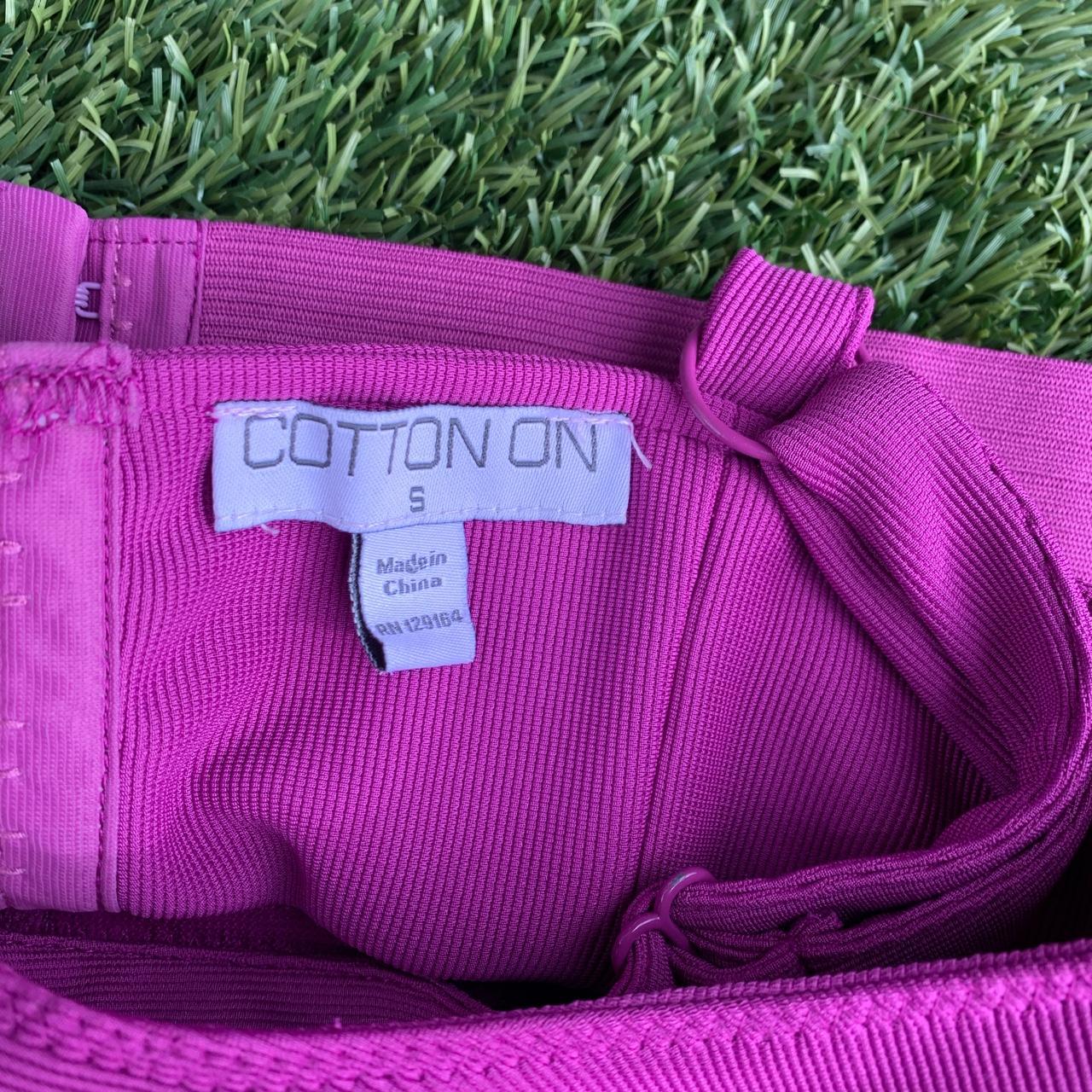 Cotton On Crop Top Bra Clasplike backing Super... Depop