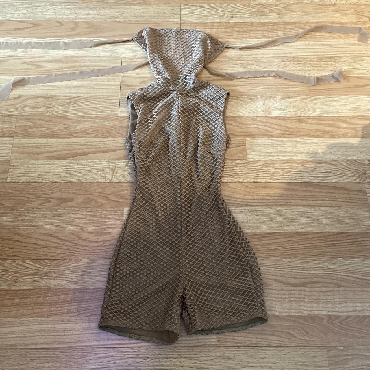 Women's Tan Jumpsuit Depop