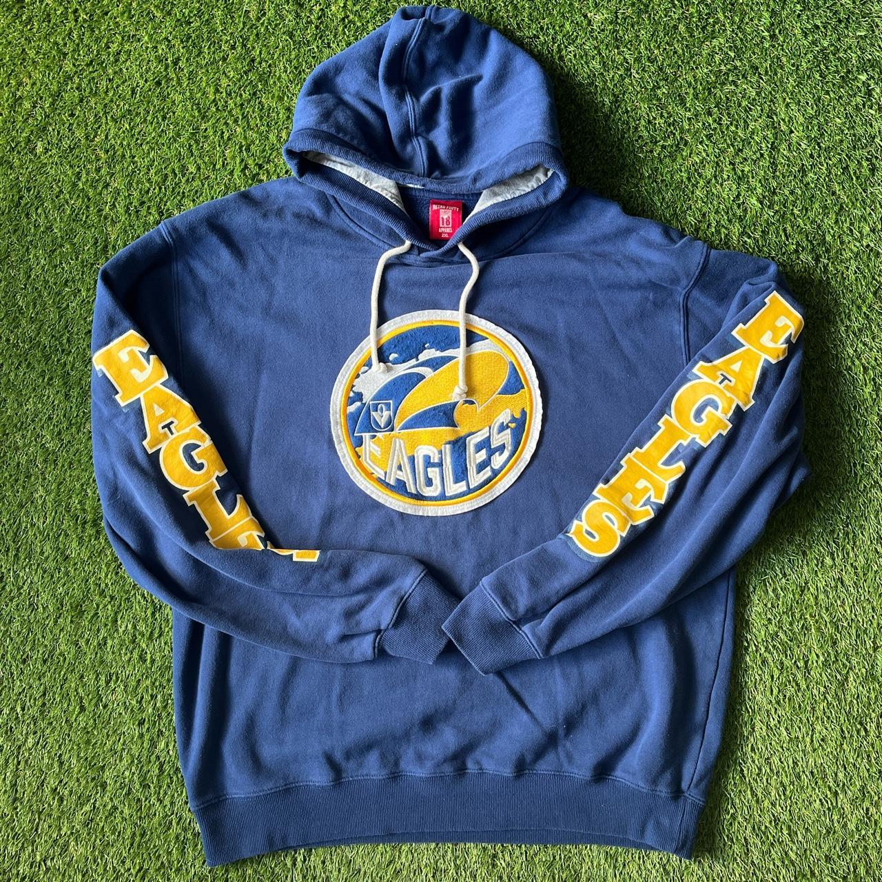 Vintage West Coast Eagles Jacket Has hood in - Depop