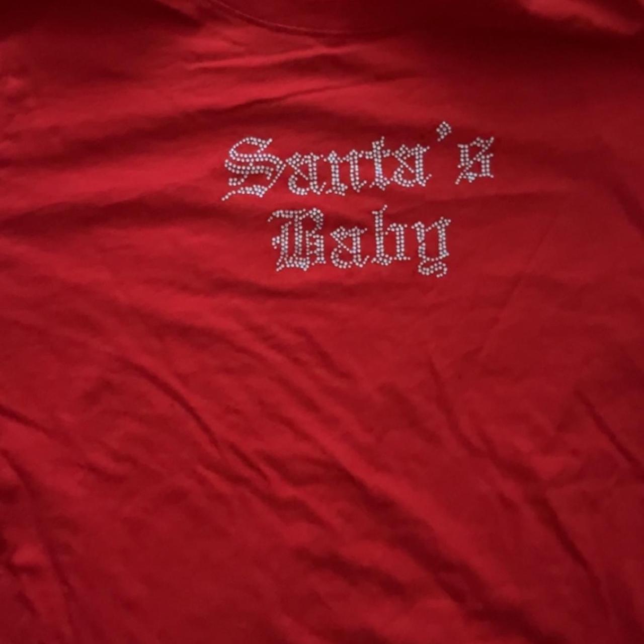 santa baby shirt forever 21