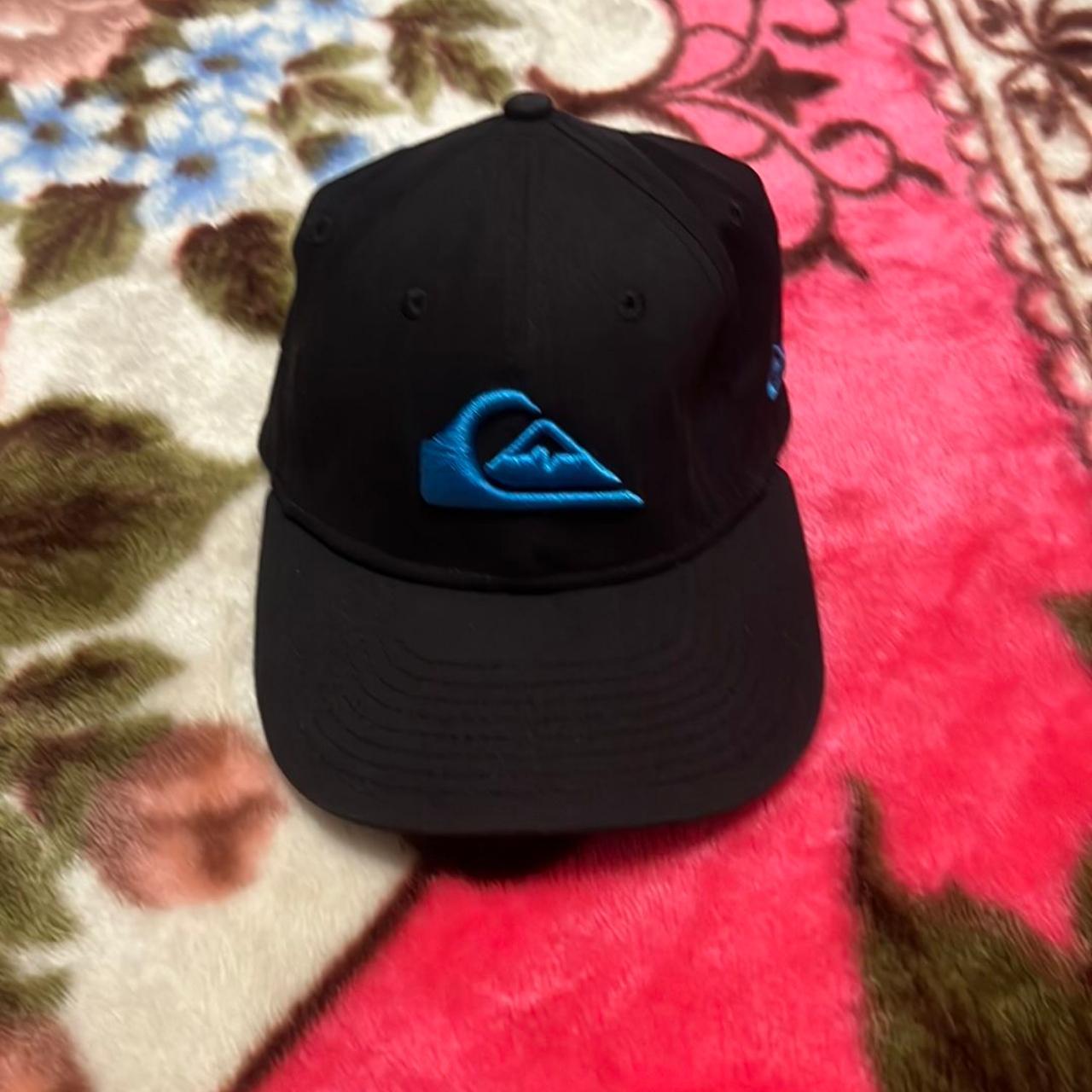 New Era Quiksilver Black Blue Kids Fitted Hat 5253CM Depop