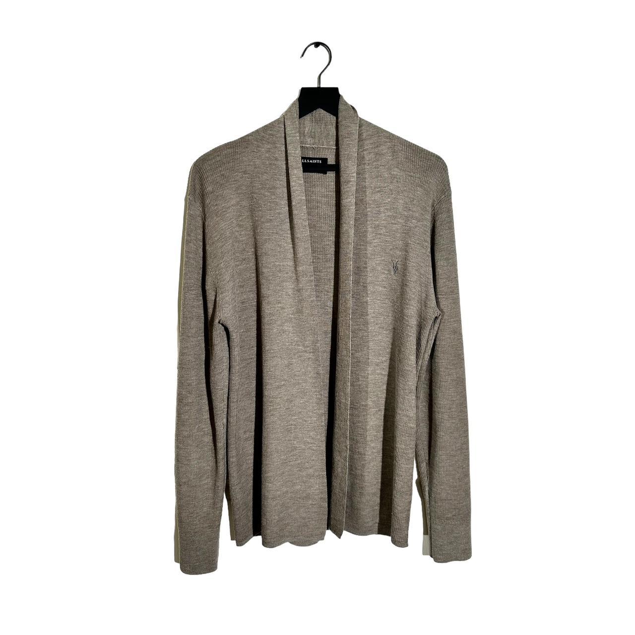 Merino wool open hot sale front cardigan